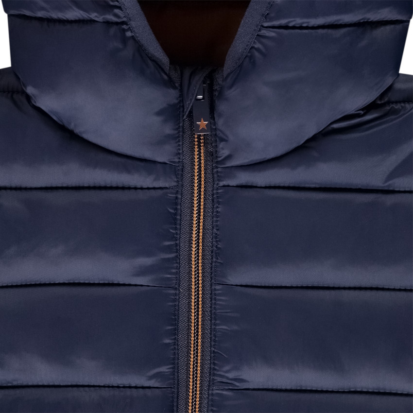 Chaqueta ligera con capucha bicolor para niño 