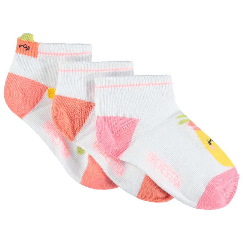 Pack 3 pares de calcetines print frutas  Additional Pack 3 pares de calcetines print frutas