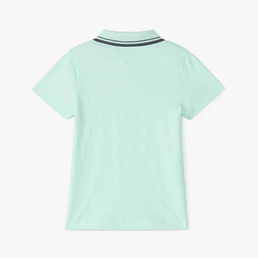 Polo de manga corta con bordado fantasía para bebé niño 