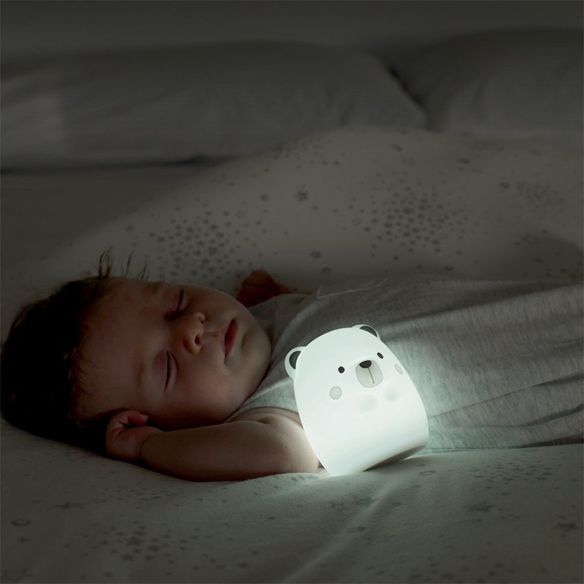 Luz de compañía Yum Bear Big blanco 