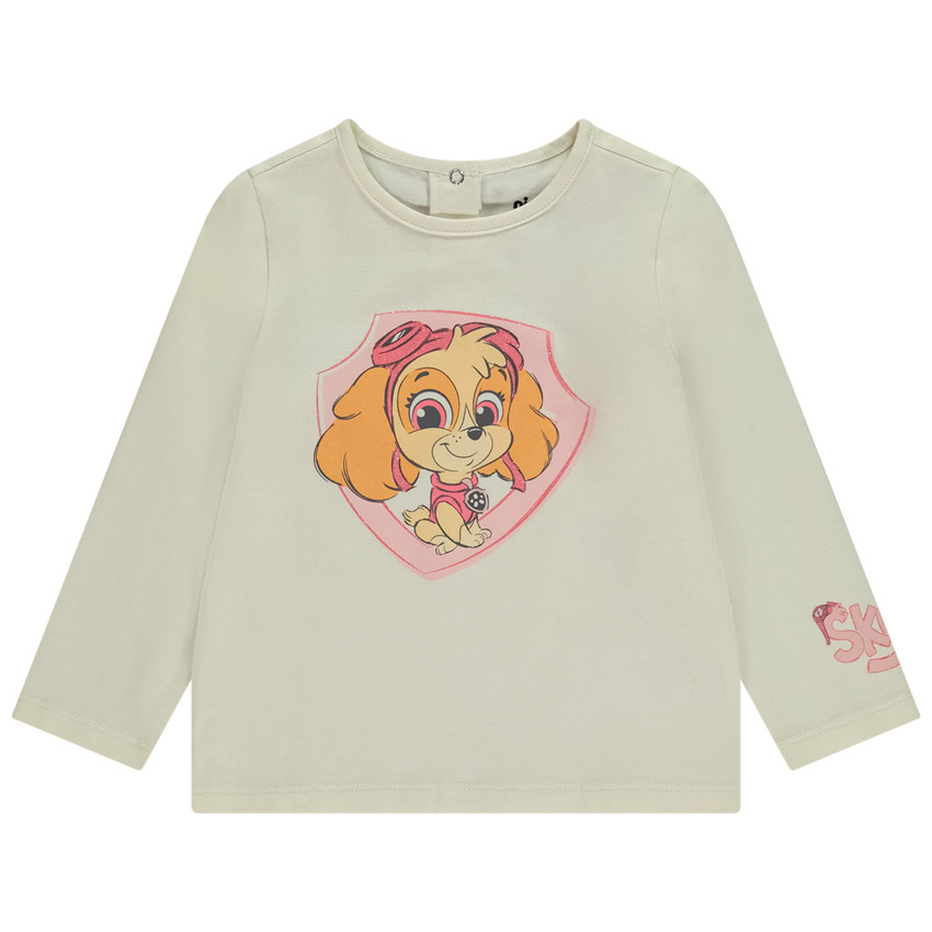 Camiseta de manga larga Patrulla Canina para bebé niña 