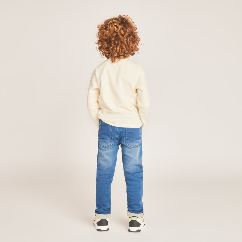 Jeans slim elásticos para niño 