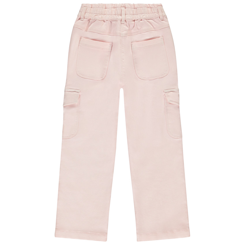 Jean overdyed grande con estilo cargo niña 