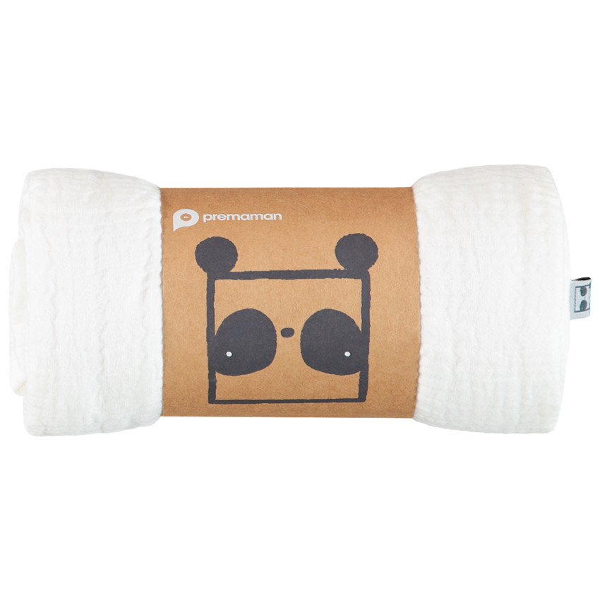 Muselina de gasa de algodón unida 