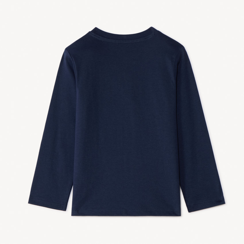 Camiseta de manga larga con estampado de Capitán América Marvel para bebé niño 