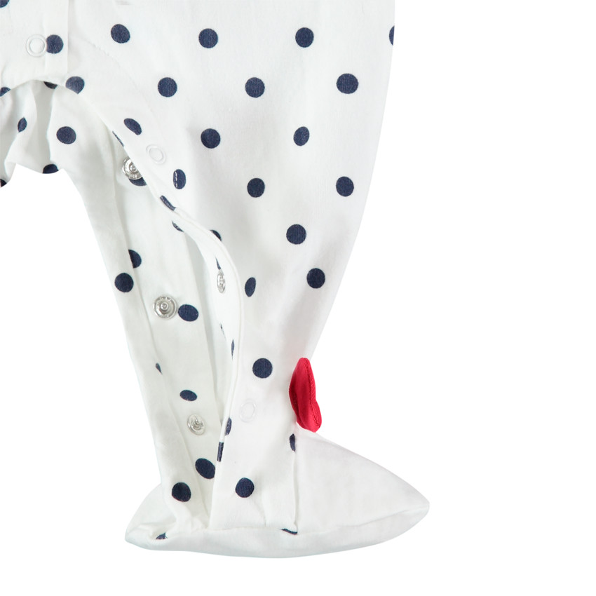 Pijama de algodón ecológico con lunares y bordados de Minnie Disney  Additional Pijama de algodón ecológico con lunares y bordados de Minnie Disney