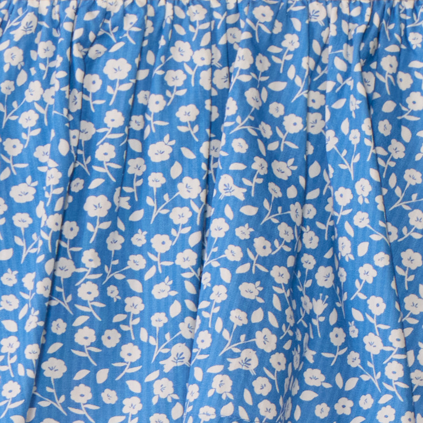 Vestido pelele de manga larga efecto 2 en 1 con estampado floral para bebé niña 