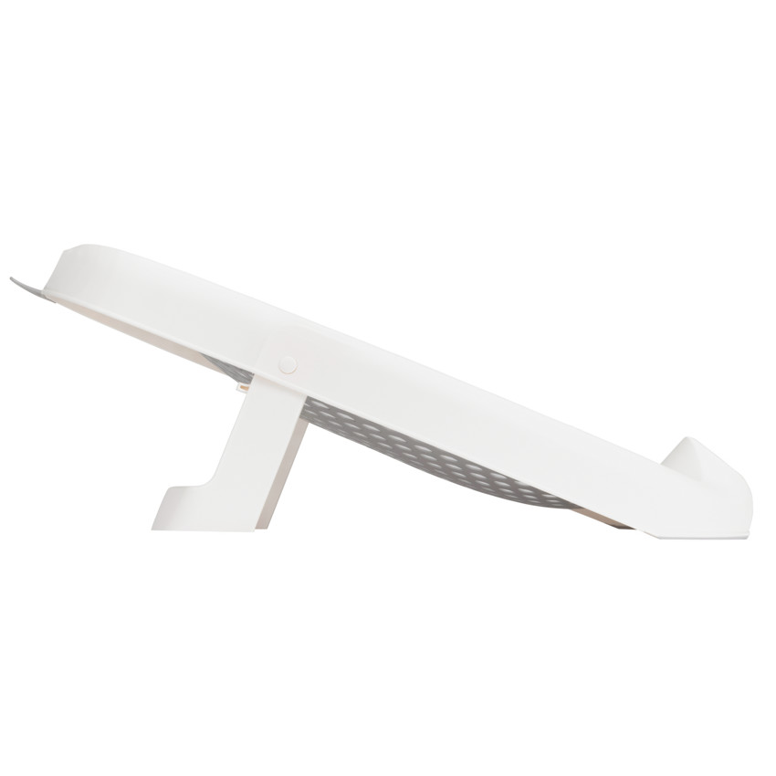 Hamaca de baño plegable de silicona gris/blanco 