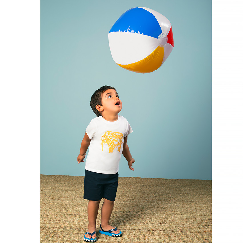 Conjunto camiseta estampada de elefante y short liso para bebé niño  Additional Conjunto camiseta estampada de elefante y short liso para bebé niño