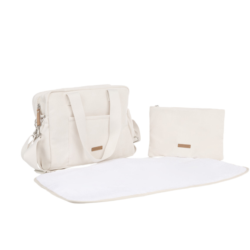Bolsa de cambiar Mini Bergen + Cambiador - crudo 