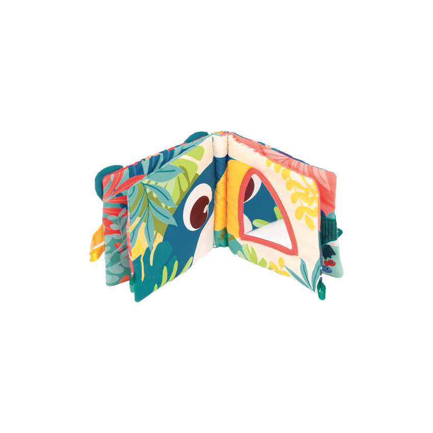 Livre d'éveil en tissu - Jungle 