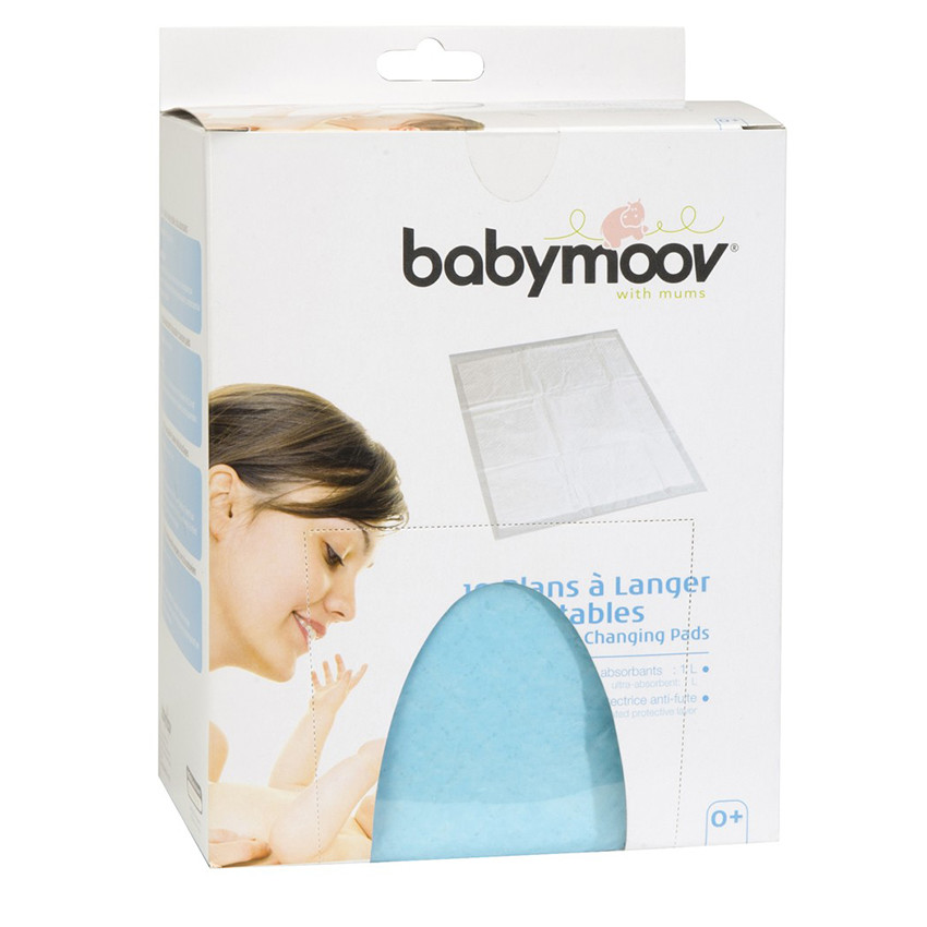 Pack de 10 cambiadores desechables para bebé 