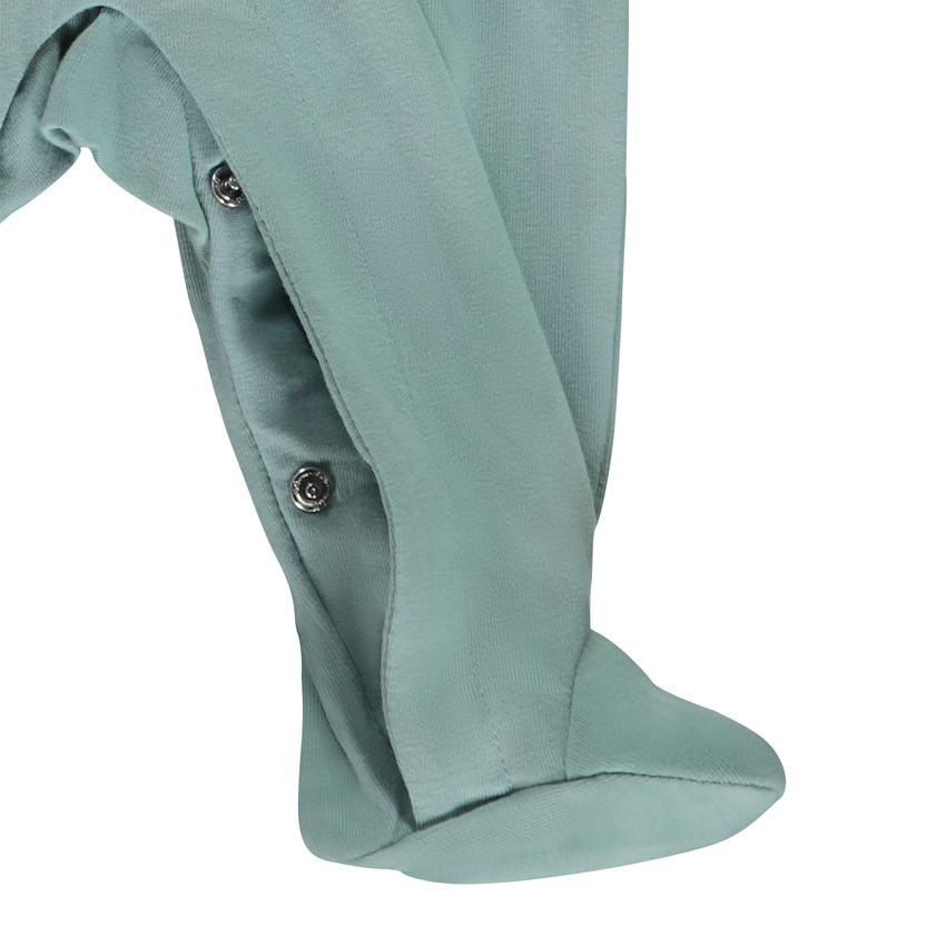 Pelele de punto con parche de hipopótamo para bebé niño 