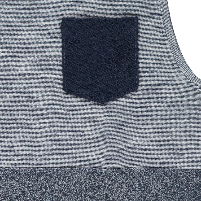 Júnior - Camiseta de punto de fantasía con bolsillo 