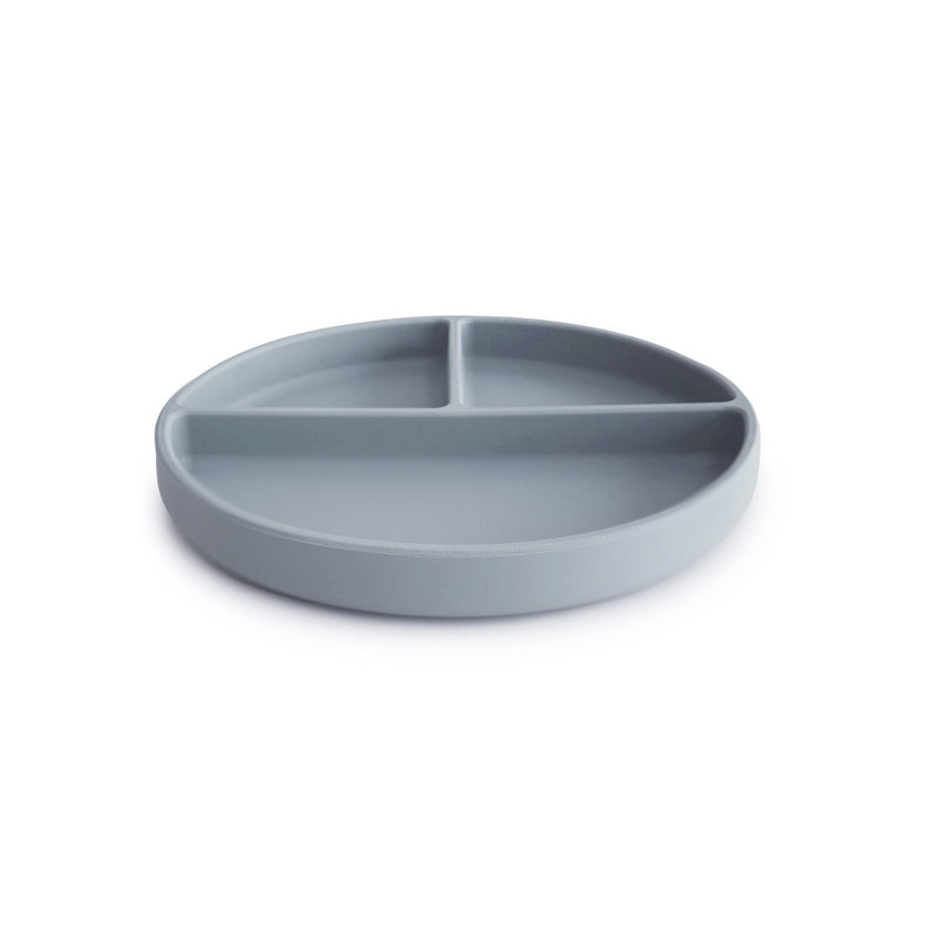 PLATO VENTOSA-COMPARTIMENTOS SOLID POWDER BLUE 18x18x2 CM 