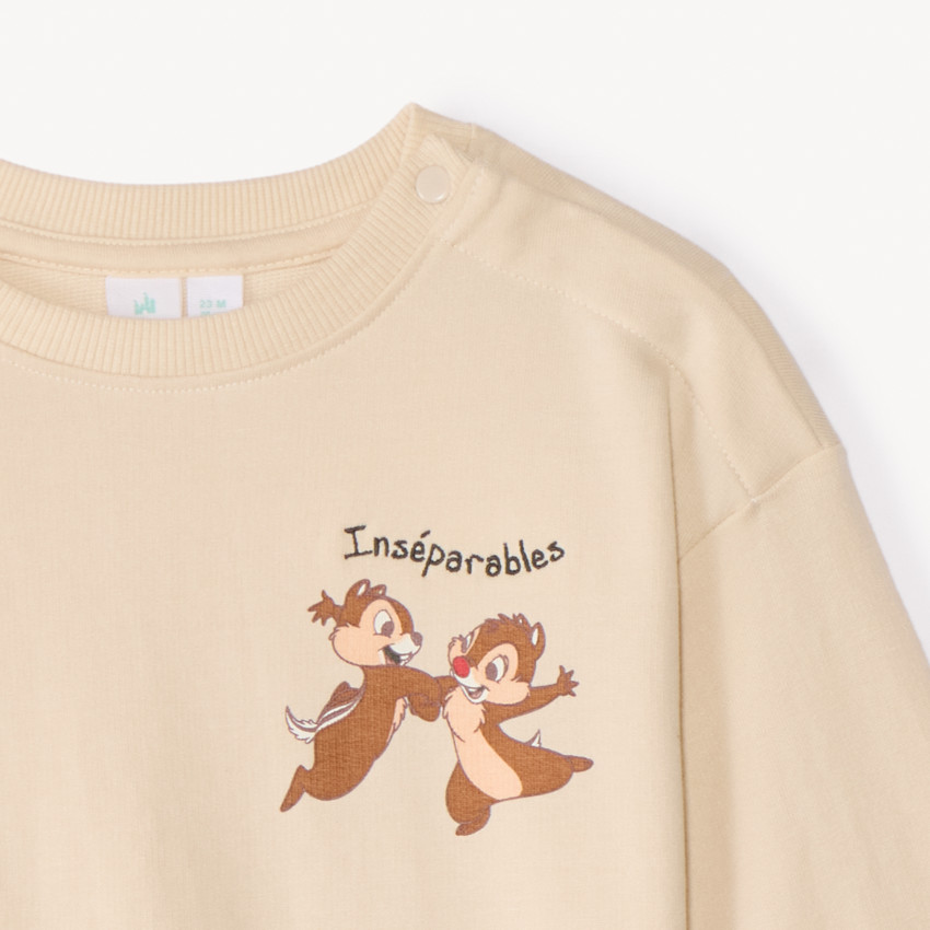 Sudadera de felpa oversize Tic y Tac Disney para bebé niño 