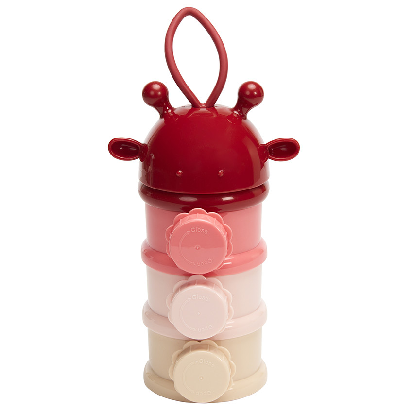 Dosificador de leche en polvo Yummix rosa 