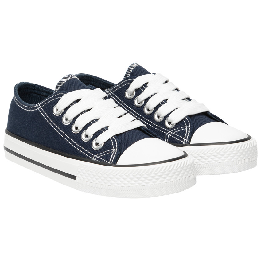 Zapatillas bajas de lona para niña 