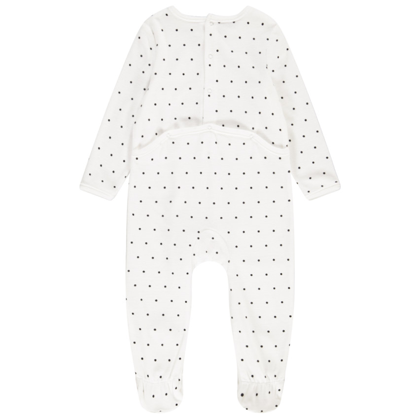 Pijama de terciopelo con launres all over y estampado de Minnie Disney Main Pijama de terciopelo con launres all over y estampado de Minnie Disney