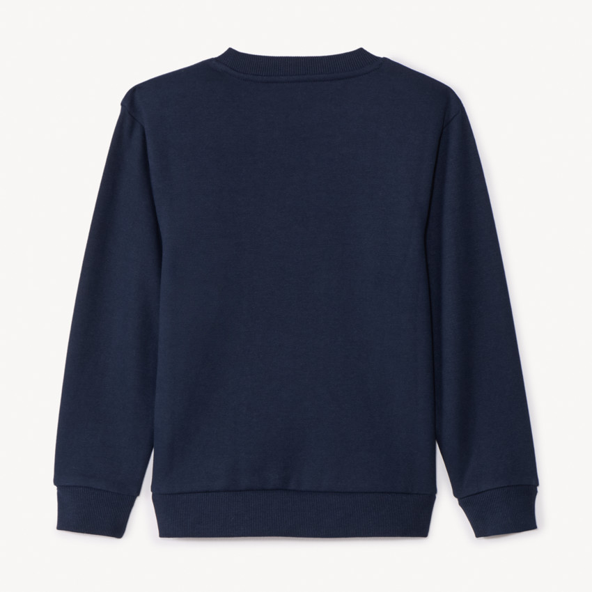 Sudadera de felpa lisa para niño 