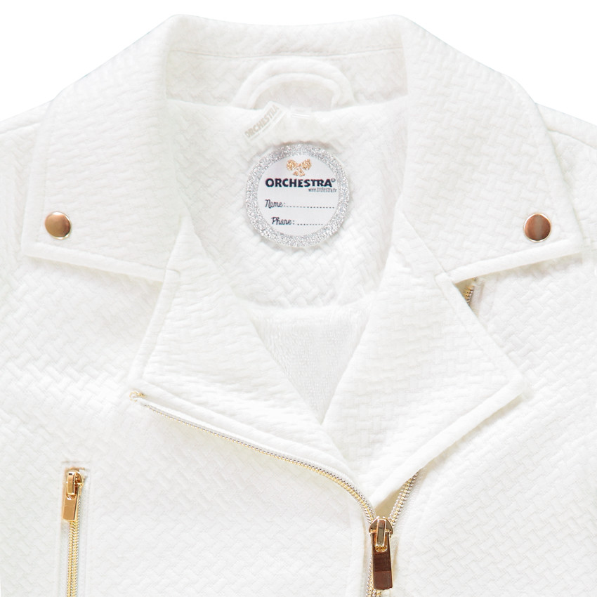 Chaqueta felpa estilo biker  Additional Chaqueta felpa estilo biker