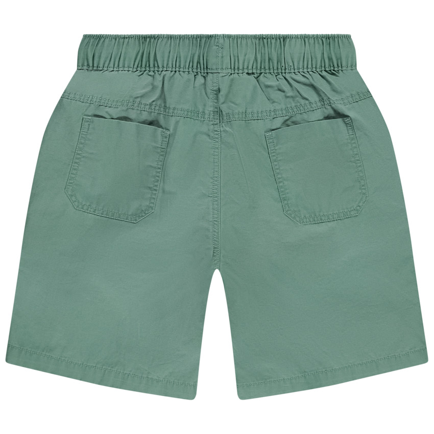 Bermudas lisas de tela para niño 