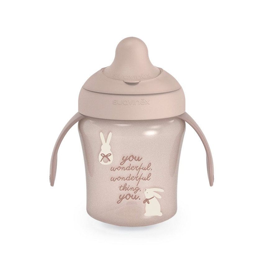 Vaso aprendizaje para bebé Wonderland 200ml rosa 