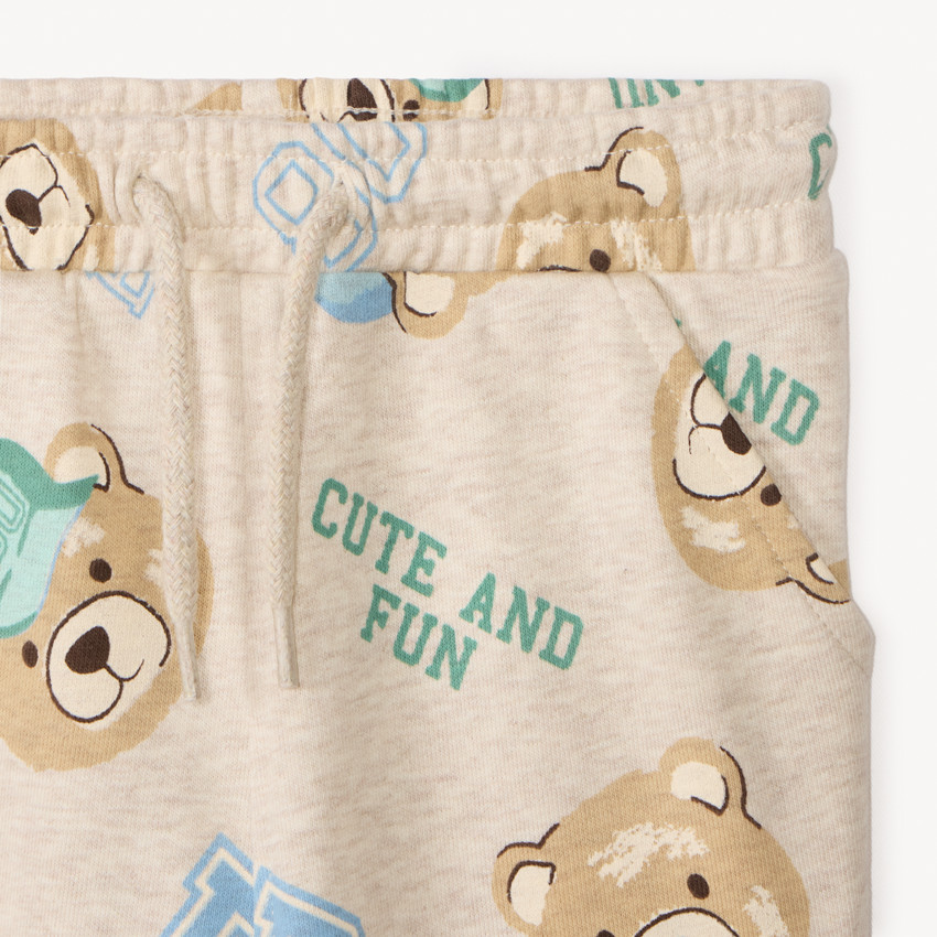 Conjunto de chándal con estampado de ositos para bebé niño 