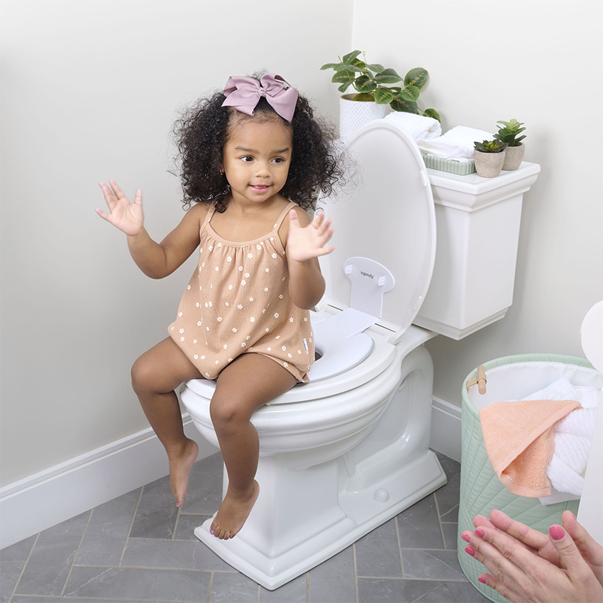 Reductor de inodoro Flip & Sit blanco 