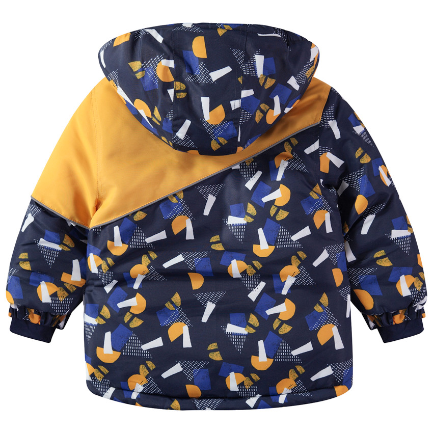 Cazadora de esquí impermeable con estampado gráfico all-over 