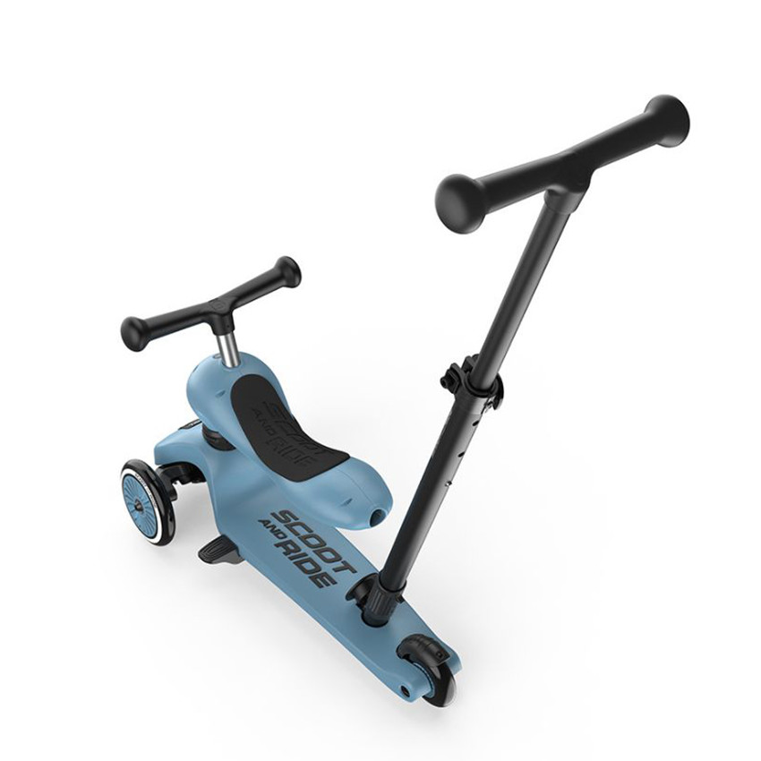Highwaykick 1 Push & Go Scoot & Ride steel 
