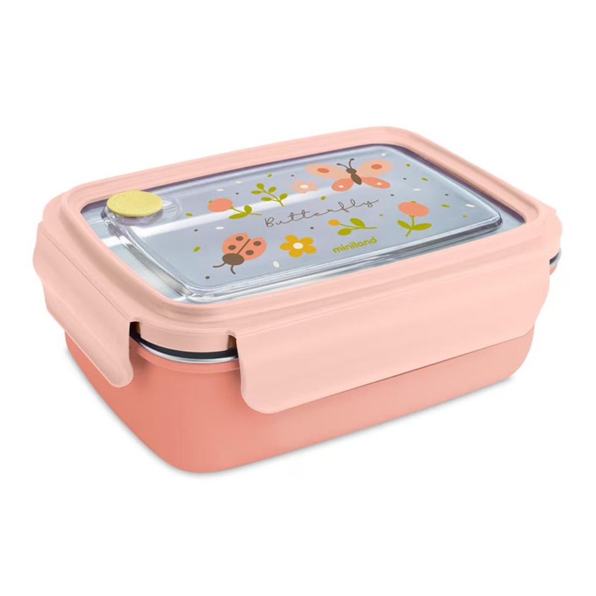 Fiambrera infantil Steel Lunchbox Butterfly 