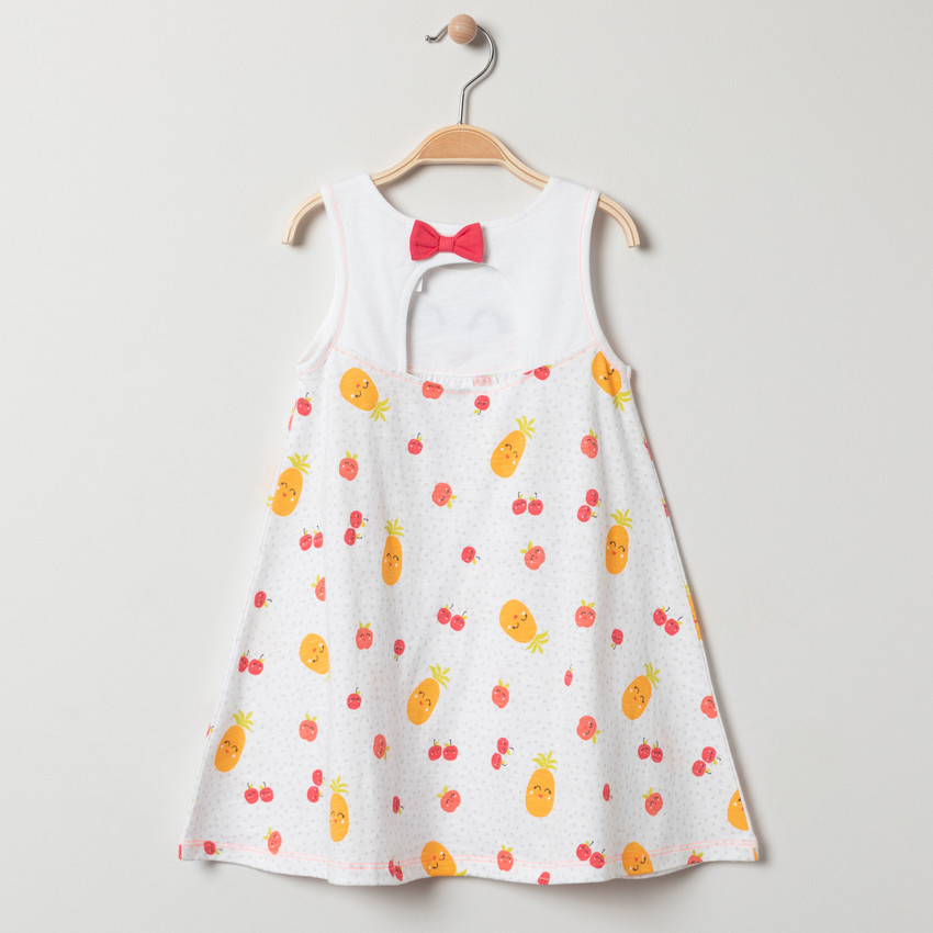 Robe sans manches en coton imprimée fruits  Additional Robe sans manches en coton imprimée fruits