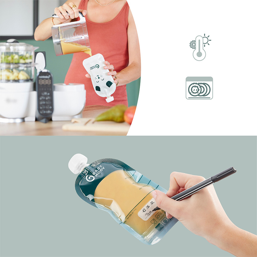 Lot de 20 gourdes réemployables Isy 