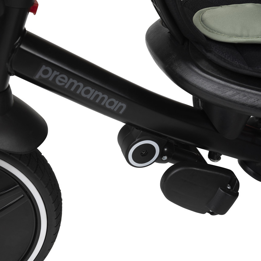 Triciclo evolutivo Triky verde/negro 