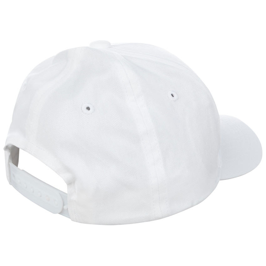 Gorra blanca con palmeras en lentejuelas 