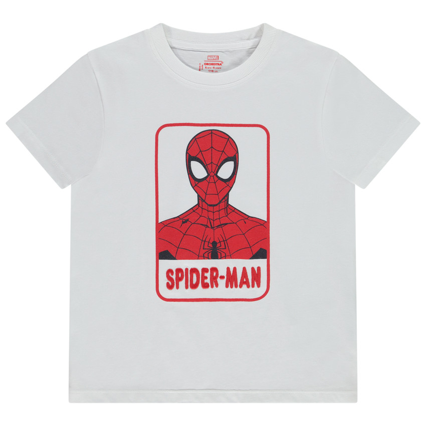 T shirt manches courtes Spider Man Marvel pour garcon Orchestra