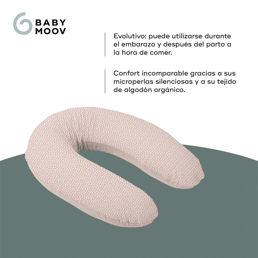 Coussin d'allaitement Buddy Cloudy Rose  Additional Coussin d'allaitement Buddy Cloudy Rose