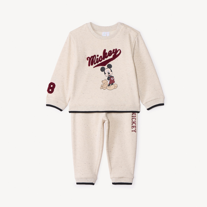 Ensemble jogging effet neps Disney Mickey pour bébé garçon 