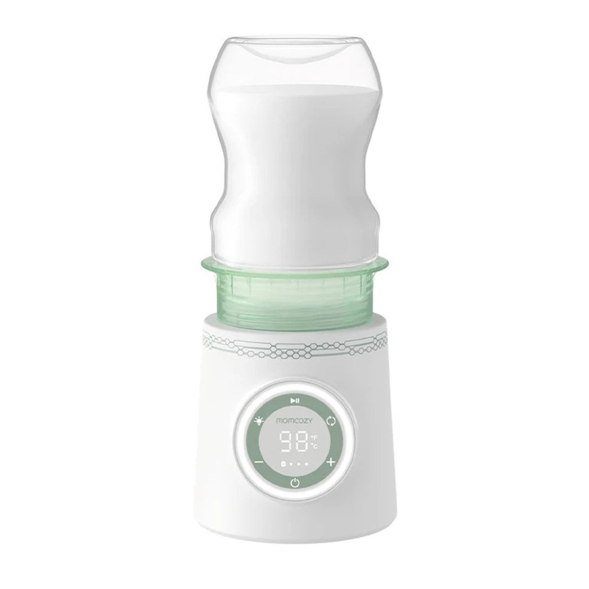 Calentador de biberones portátil NW003 blanco y verde 