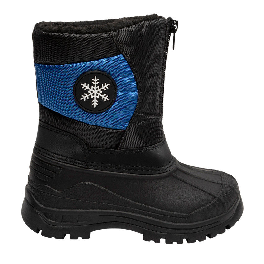 Botas de après-ski detalle parche copo de nieve para niño 