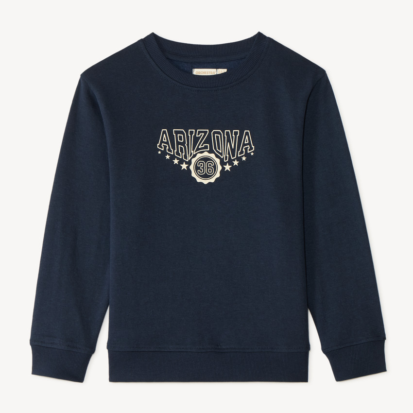 Sudadera de manga larga de felpa niño 