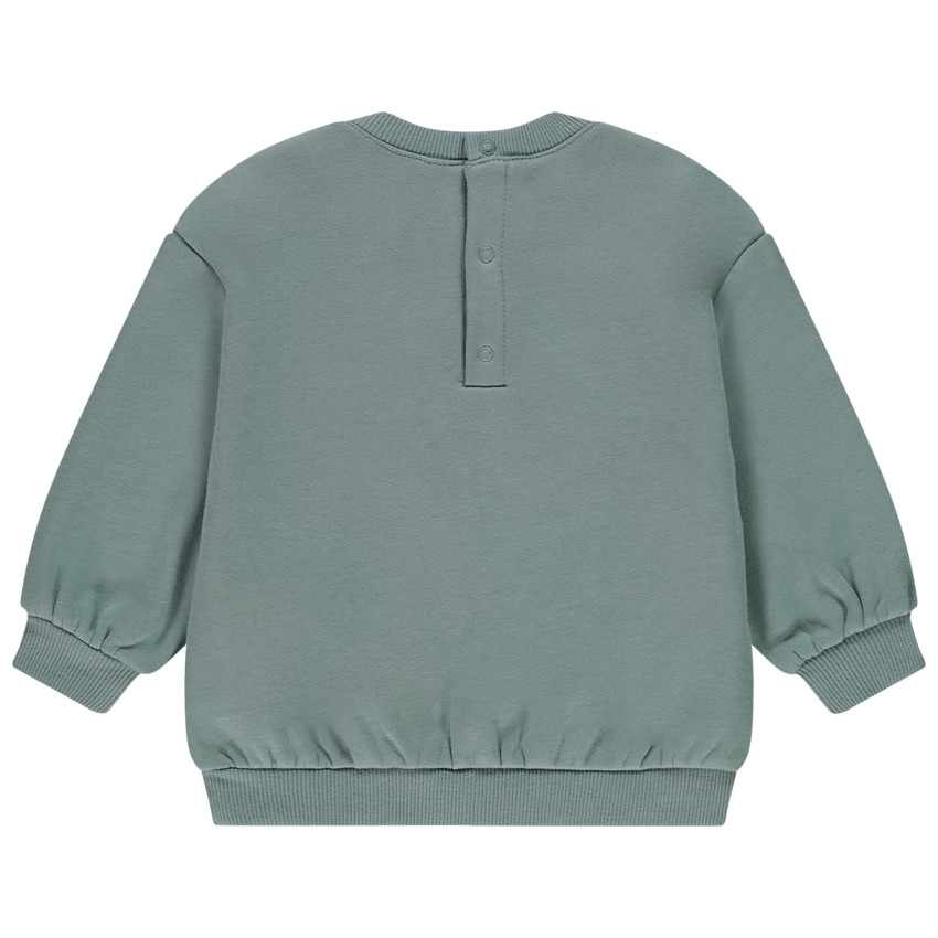 Sudadera oversize de felpa con motivo animal para bebé niño 