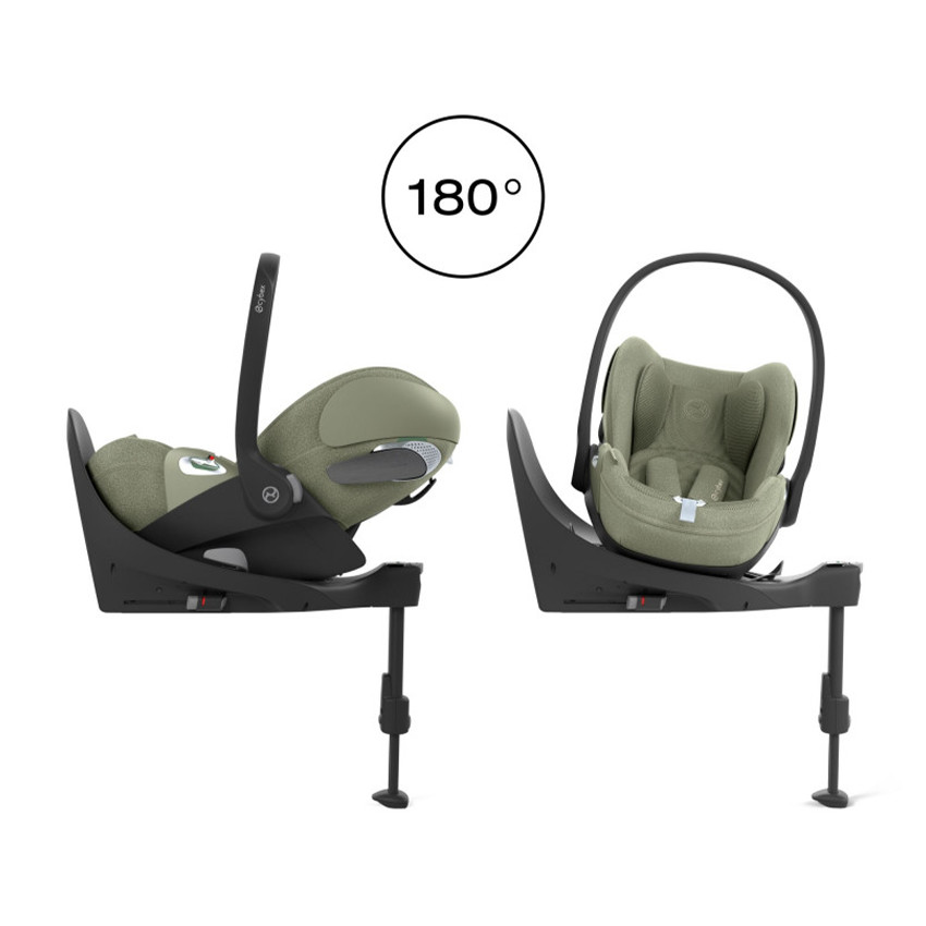 Siège-auto Bébé Cloud T I-Size Tissu Plus Sage Green 
