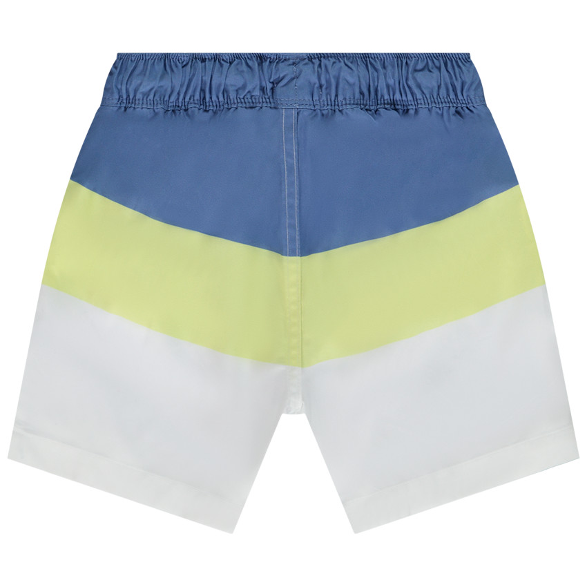 Bañador efecto color block para niño 