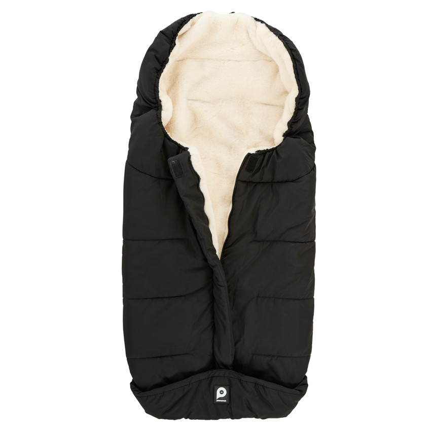 Chancelière para cochecito Negro/Beige 