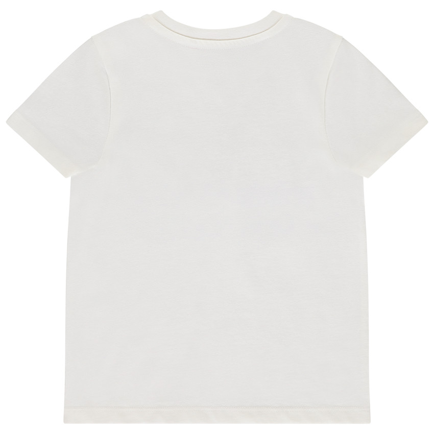 Camiseta de manga corta con solapa 3D divertida para bebé niño 