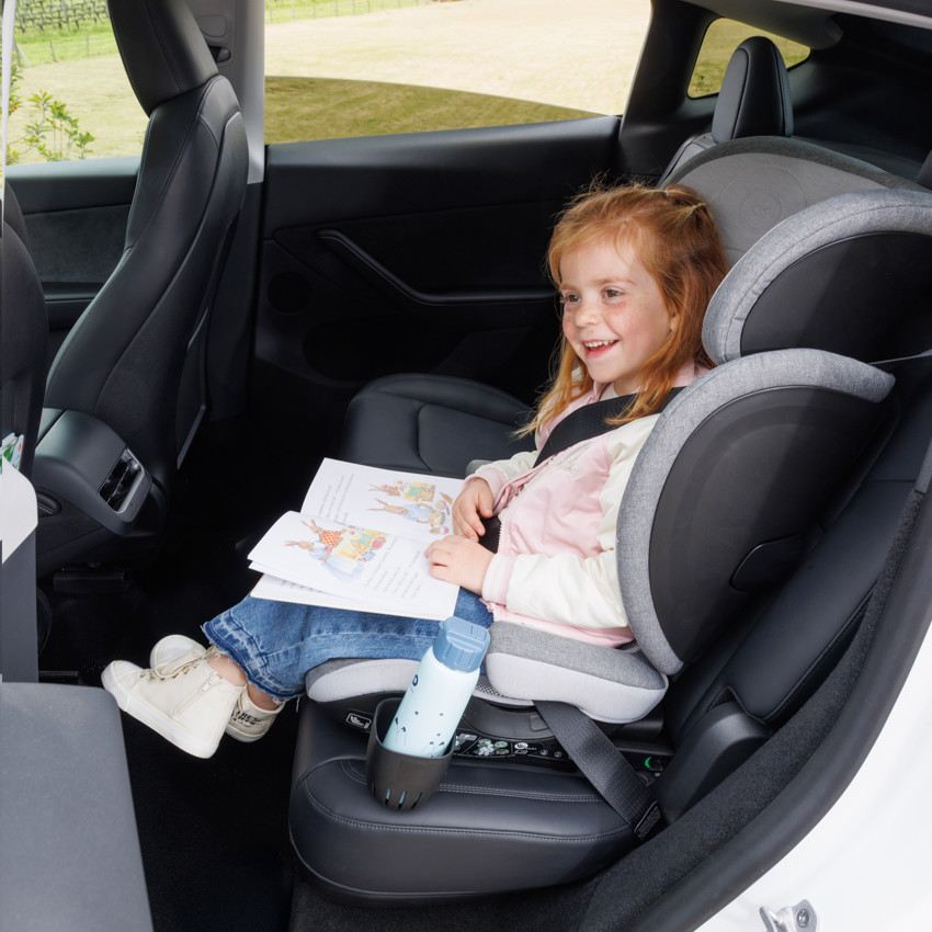 Silla de auto i-Size 100-150 cm Peak Xelium gris 