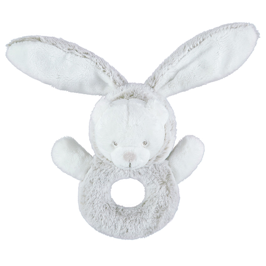 Sonajero de sherpa en forma de conejo 