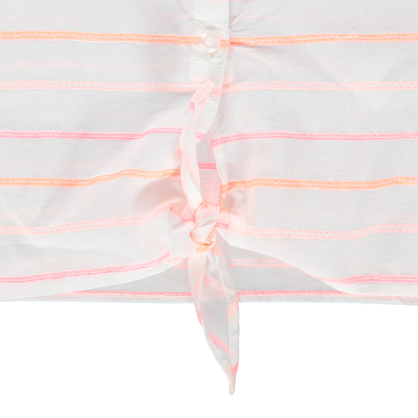 Camiseta style camisa de rayas jacquard y Lazo a atar  Additional Camiseta style camisa de rayas jacquard y Lazo a atar